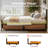 Queen Size Bed Frame With 4 Storage Drawers & Headboard – Rustic Metal, No Box Spring Needed, Noise Free
