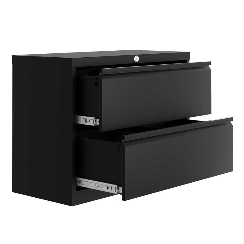 88cm Wide 2 -Drawer Steel File Cabinet