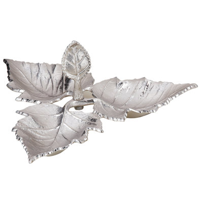 Plat à trois feuilles Elegance