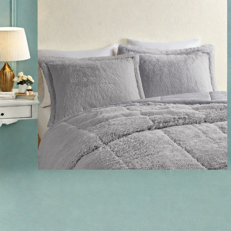 Cozy Warm Bedding Sets, King Cal King Polyester Ombre Modern Home