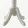 Krohn Transitional Round Pedestal End Table with 4 Legs