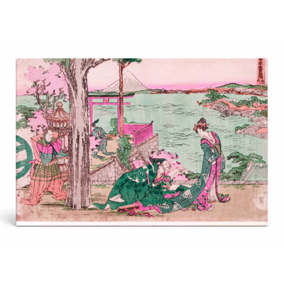 Scène de Chushura (Tales of the 47 Ronin) - Paysage, art mural sur toile