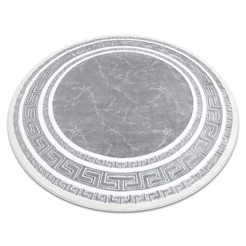 Round Brandyn Oriental Machine Tufted Area Rug, Round 150cm