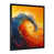 Black Single Picture Framed Canvas