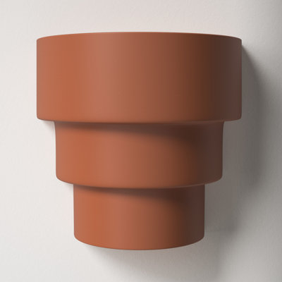 Alvera 2-Light Dimmable Ceramic Flush Mount Sconce