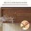Armoire de salle de bain 48 po en noyer avec comptoir, sans lavabo-124917311