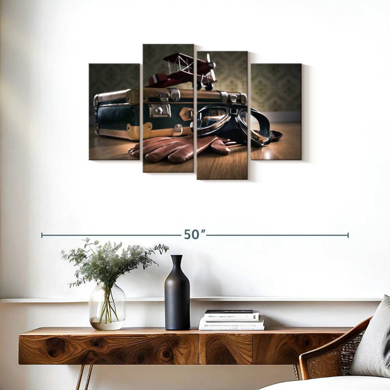 Collection d'aviation, H 22 po x l 36 po