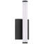 Meuble-lavabo à DEL 3cc Grace - finition noir mat-608293963