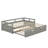 Wooden Daybed With Trundle,Extending Daybed With Trundle-588393046