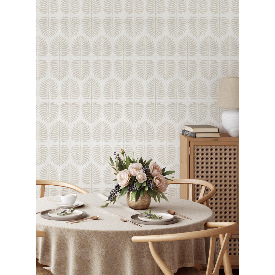 18' L x 24" W Peel and Stick Wallpaper Panel Gracie Oaks 