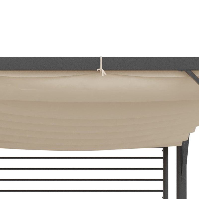 Milanna 3 x 3m Metal BBQ Gazebo