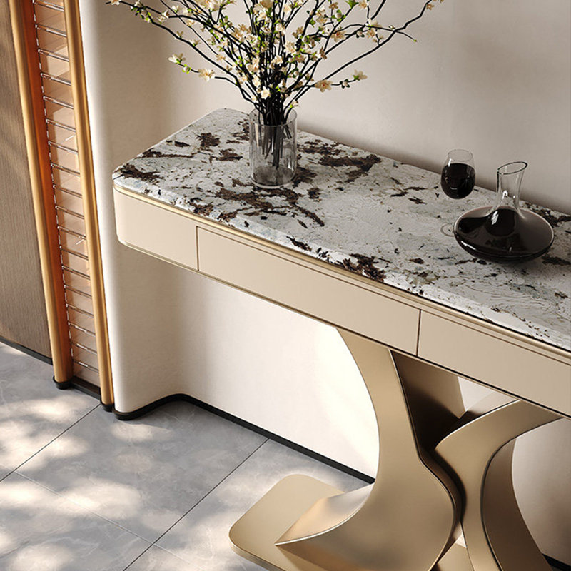 Console Italian Luxury, H 33,5 po x l 47,2 po x P 13,8 po