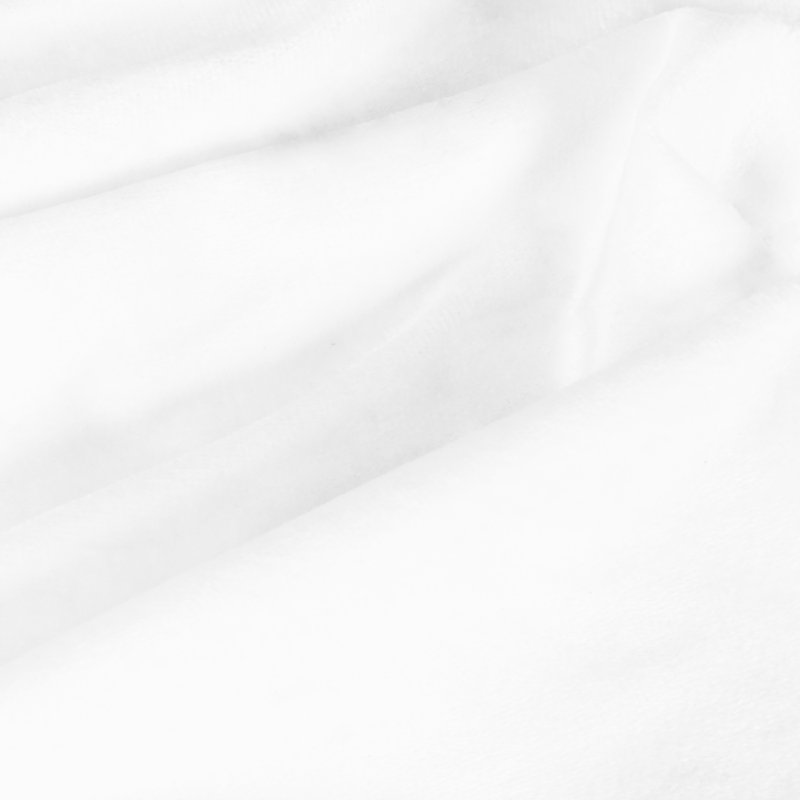 Housse de coussin en velours, Très grand lit, Blanc