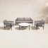 Sasha 4 - Person Patio Conversation Set with Cushions