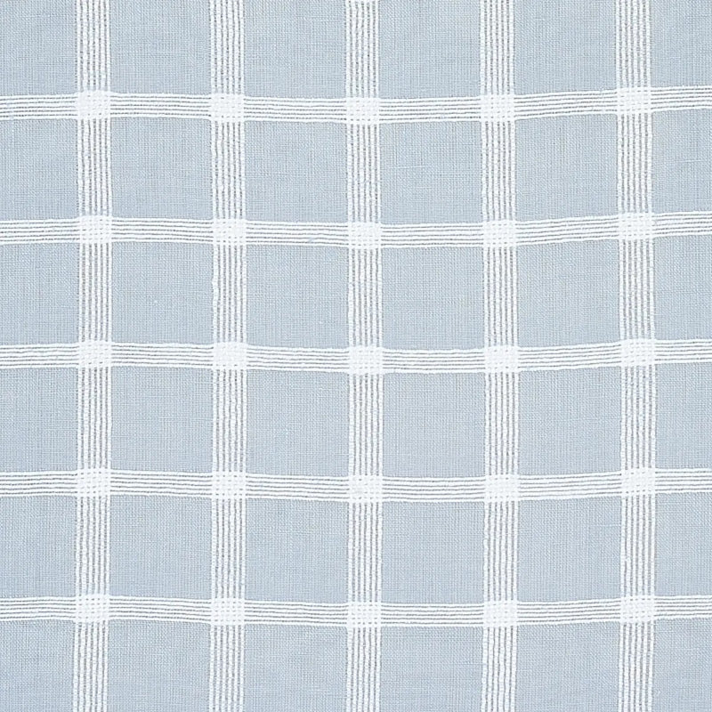 Tissu à carreaux Pauline, Chambray