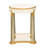 Scotts Square End Table - Light Champagne