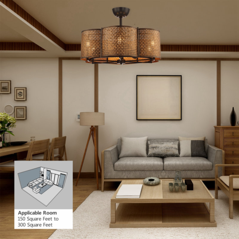 Baus 31.1'' Ceiling Fan with LED Lights