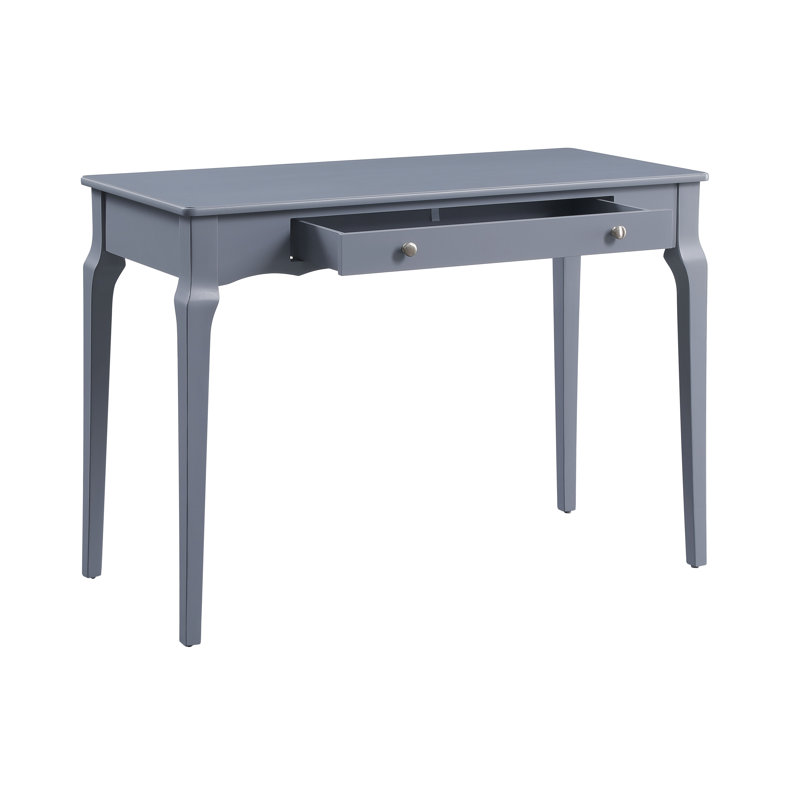 Console Alsen au fini rouge, gris