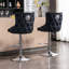 Glazer Swivel Upholstered Adjustable Height Bar Stool-289848698