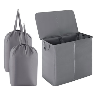 Canvas Laundry Hamper with Handles