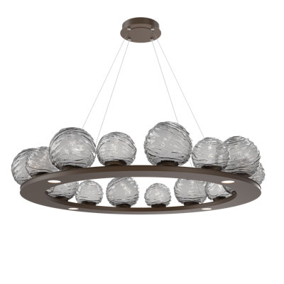 Gaia 16 - Light Dimmable LED Wagon Wheel Chandelier