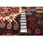 Tapis noir Teimani 3 pi 1 po x 4 pi 5 po