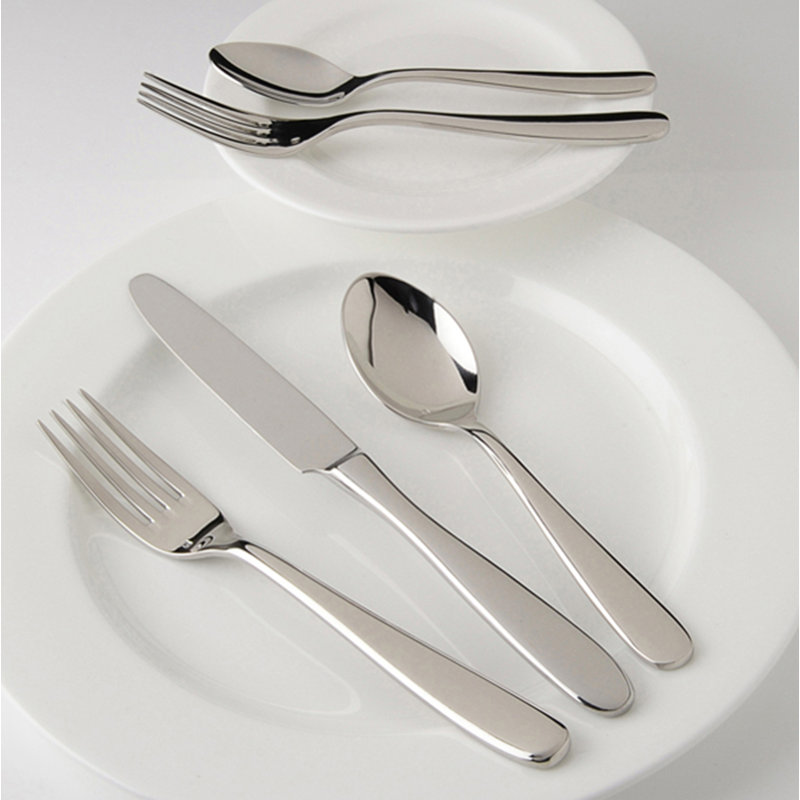 Grand City 5 - Piece Stainless Steel Flatware Set, Service for 1