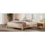 Base de lit plateforme en bois de bambou sec de 12 pouces avec support en lattes de bois, aucun sommier nécessaire-956906889-956906893