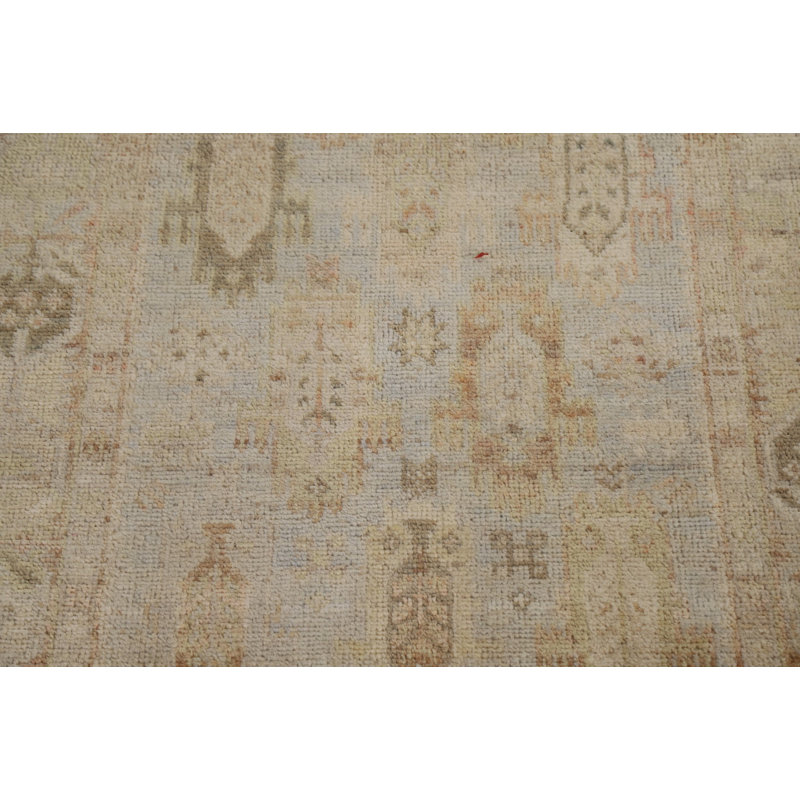 Tapis turc géométrique Oushak 3 x 4