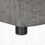 Lit simple avec repose-pieds pliant-275494451