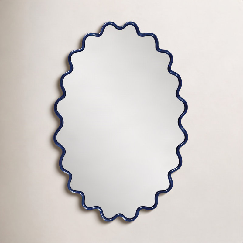 Miroir mural Modern, Bleu marine