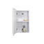 Cullen White Steel Single Door Cabinet