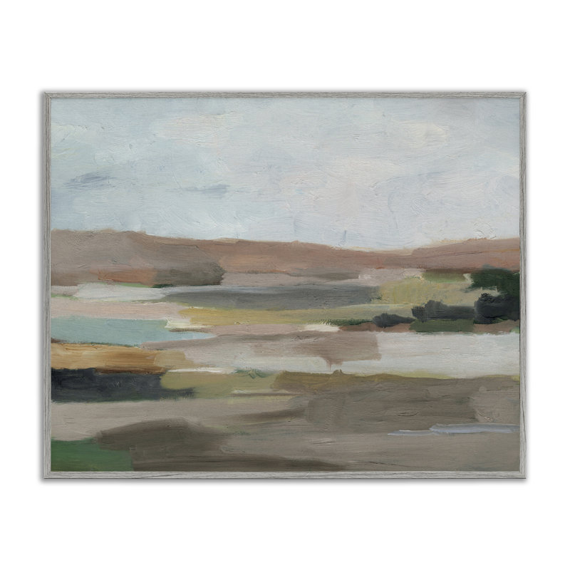  «Neutral Desert Hills», estampe numérique par Ethan Harper, H 24 po x l 30 po, Estampe numérique Farmhouse