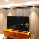 Meuble télé rustique moderne en bois massif