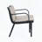 PP Outdoor Loveseat with Water-Repellent Cushion-1323146594