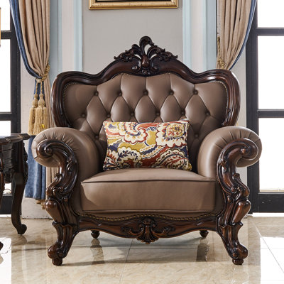 Canapé en cuir de luxe américain