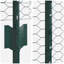Fence with Post Segment Outdoor Barrier Garden Terrace Divider Boundary-2118112488-2118112490