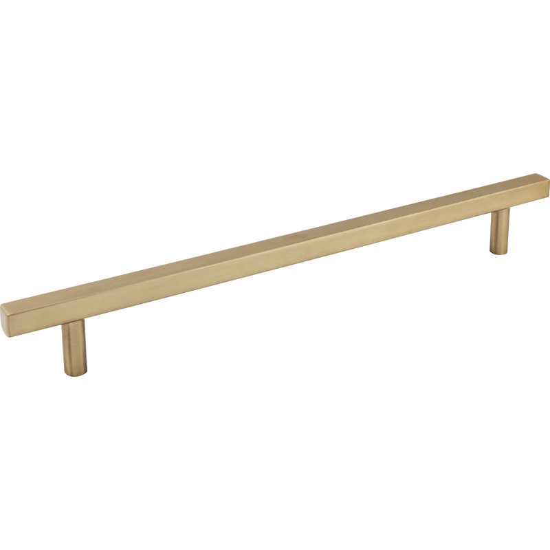 Dominique Bar Pull, Satin Bronze, 3 3/4"