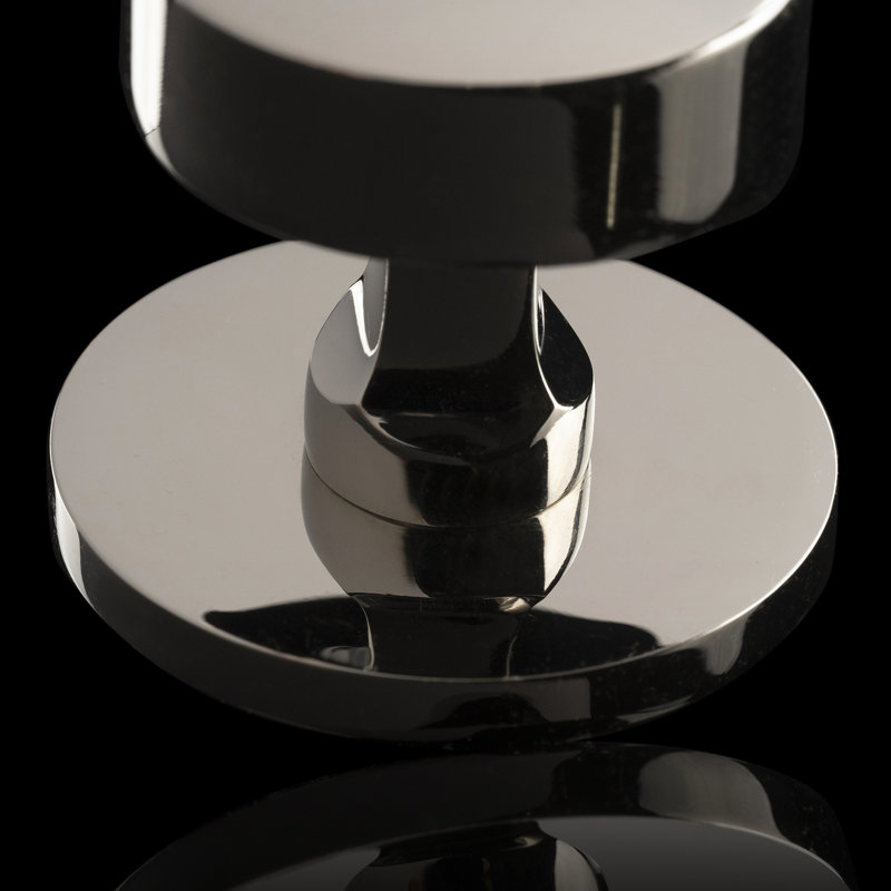 Parkview Collection Knob Backplate - 1-1/2 " Diameter Cabinet Knob - Transitional Hardware for Drawers & Cabinets