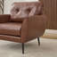 Fauteuil capitonné de 33,4 po de large Corvo-566190847