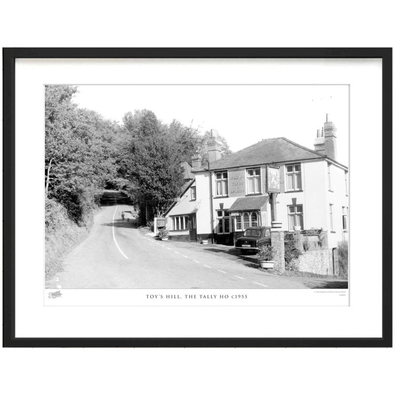 Toy's Hill, The Tally Ho C1955 by Francis Frith - Single Picture Frame Print, 28cm H x 36cm W x 2.3cm D