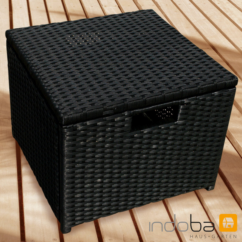 Kirkhill Wicker Outdoor Ottoman