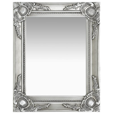Ginsberg Wood Square Wall Mirror
