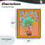 Bluebirds & Boho Flower Vase, estampe numérique, design par Nabeela Rumi-1525519999-1525519998