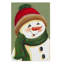 Art mural sur toile tendue - Beverly Johnston «Carrot Nose Snowman», décoration murale pour le salon, la chambre à coucher ou le bureau - 30 x 47-31977862
