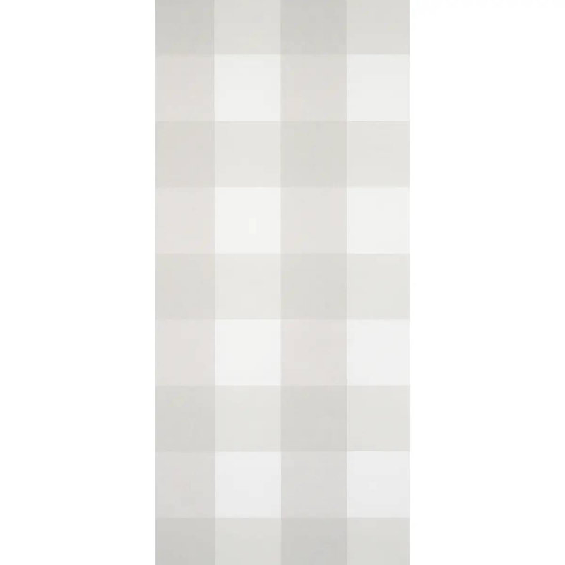 Willa Check Large Wallpaper, Birch