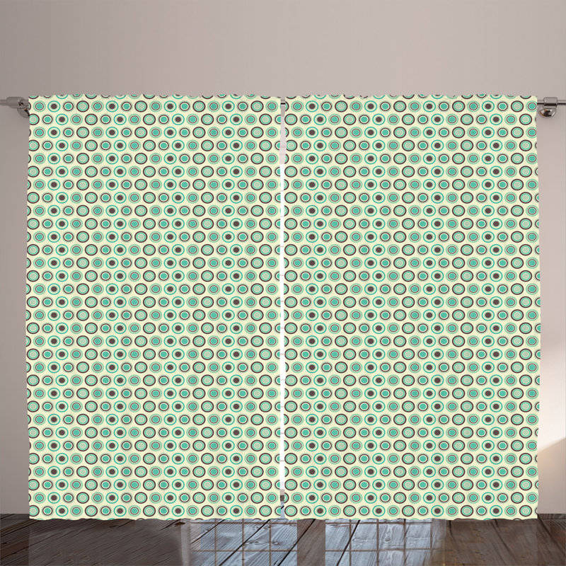 Semi Sheer Curtain Pair, 280cm W x 200cm L