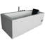 Baignoire tourbillon autoportante 71 "x 32"