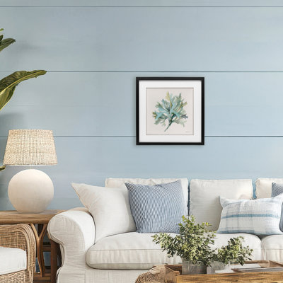 Reproduction encadrée sous verre Coastal Bliss