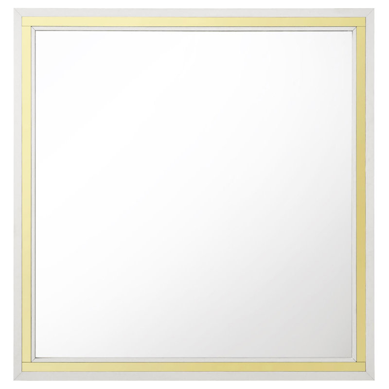 Ensemble de chambre avec lit à oreilles 5 pièces Francelina Beige, Très grand